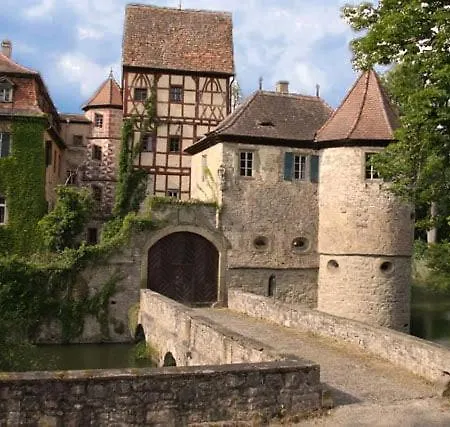 بيت للعطل Alte Brauerei Am Wasserschloss Unsleben